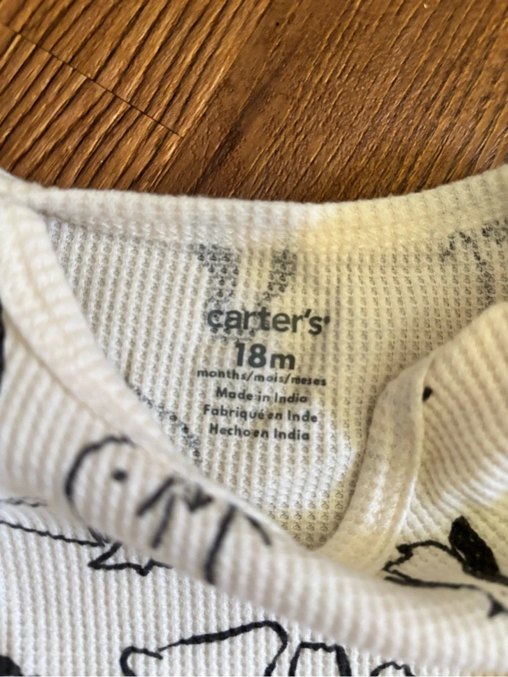 🎉 (18m) Carter's 2-Piece Ribbed Arctic Animals Bodysuit & Pants Set